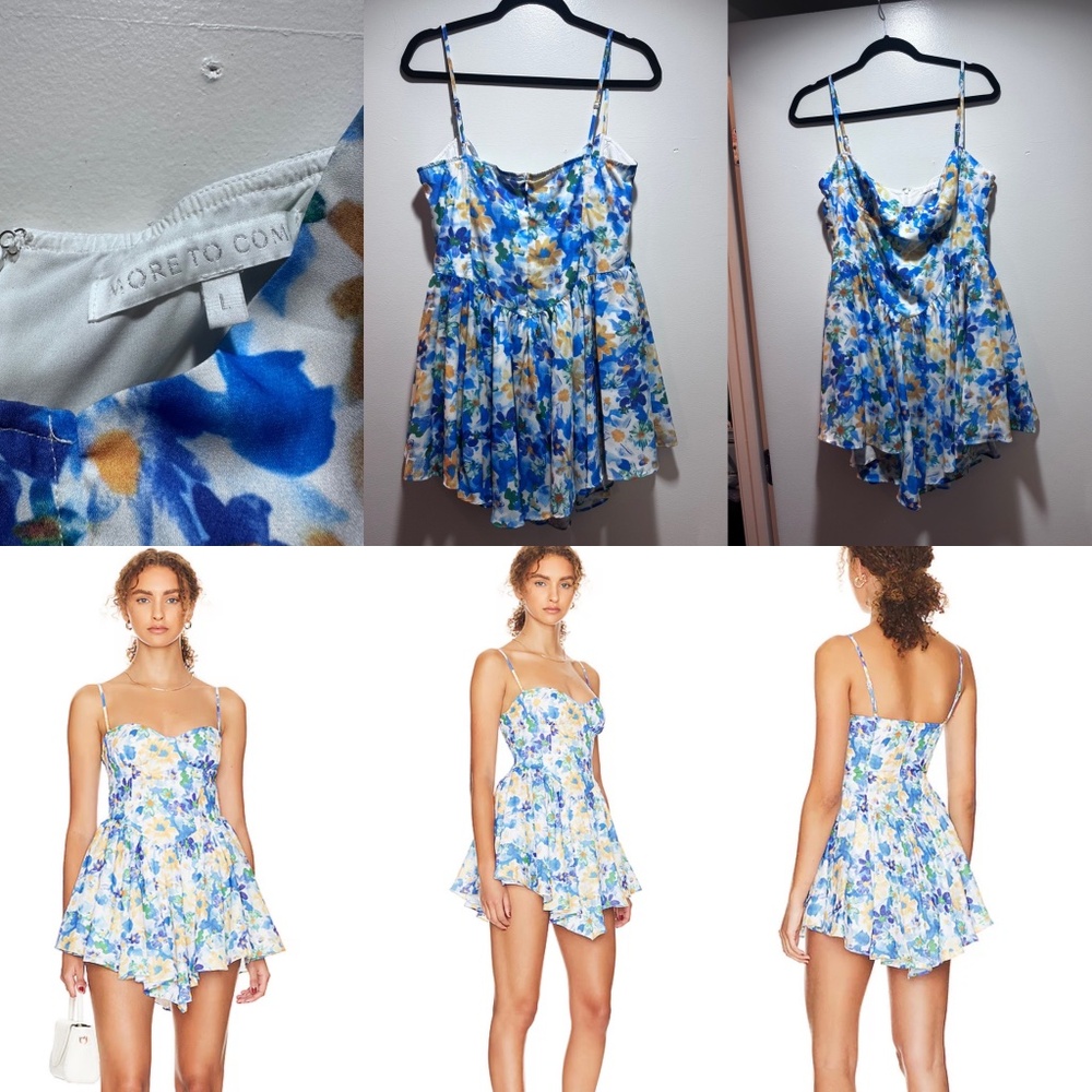 Revolve More To Come Mini Floral Dress